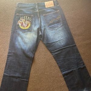 Ed hardy jeans lot 2008